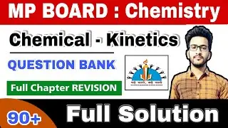 mp board Question bank solution 2022 || Chemical kinetics || class 12th #mpboard