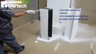 Nullifire - Easy spray on intumescent coating for the protection of internal structural steelwork