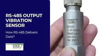 RS-485 Vibration Sensor | Real-Time Industrial Monitoring