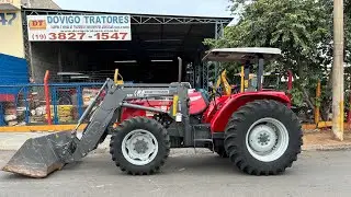 Trator Massey Ferguson 4280 XTRA 4x4 Ano 2021 c creeper e conjunto concha dianteira MF 1100 Vendido!