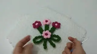 lif uzmani - kare cicekli lif