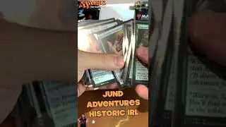 JUND Adventures IRL Historic Mazzo Magic: the Gathering #shorts