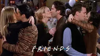 New Year's Kisses with Friends | Friends