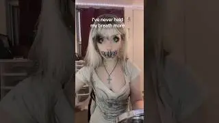 holding my breath watching this #shorts #makeup #makeuptutorial #alternative #goth #cosplay #egirl