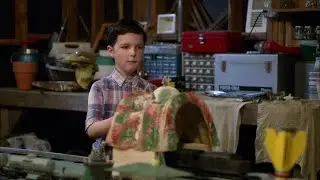 Young Sheldon | First law of physics train experiment