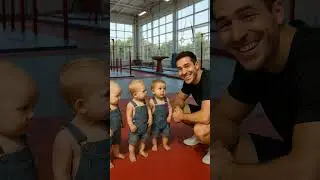 Funny baby gymnastics fail|The Unstoppable Path|#shortvideo #trending #viral #baby