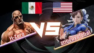 Super Street Fighter II X | H-Zero (Sagat) VS znoopyglobal (Chun-Li) | Fightcade 2 High Level Match