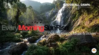 Waterfall Dawn Melodies | Powerful Flow Instrumental Music for All Good Times.