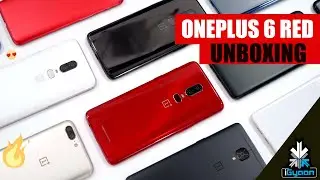 OnePlus 6 RED Candy : Unboxing :  Hands On First Look