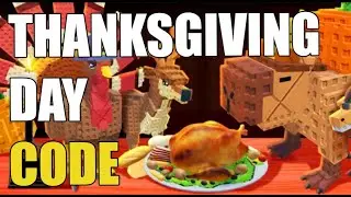 [🦃 ДЕНЬ БЛАГОДАРЕНИЯ] КОДЫ ПОСТРОЙКИ ЗООПАРКА [ROBLOX] | 🦃ОБНОВЛЕНИЕ 39🦃