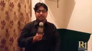 Yasin Khan in R1 television's short interview with Rustam khan on August 5, 2015.