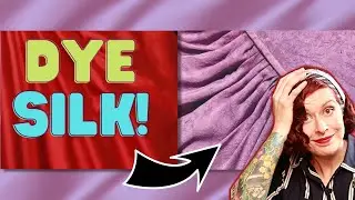 Dyeing Silk for a Historical Ball Gown (Spoiler: Not a Disaster)