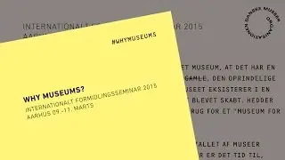 #whymuseums - Improving the Human Condition, Carol D. Ryff
