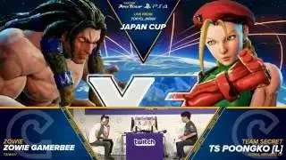 SFV: Zowie Gamerbee vs TS Poongko - Japan Cup 2016 Grand Final - CPT 2016
