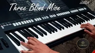 Lesson: Three Blind Mice | Beginner Electronic Piano 🎼 | Trinity College London | Joy Music School
