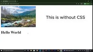 How to Add CSS file to HTML