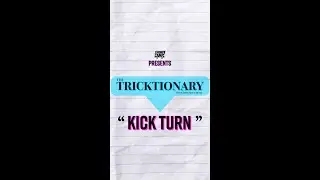 Learn How To Kick Turn On Your Skateboard | The Tricktionary