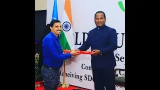 Pradeep Kumar Panda Felicitated With National Youth Icon Award 2019 I Youth Icon I India I New Delhi