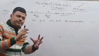 TGT/PGT/CSIR-NET Mathematics Sequence and Series Previous Years Questions 
