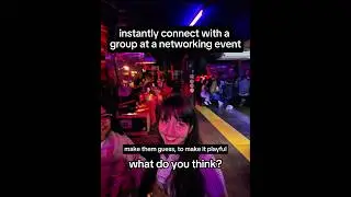 Watch how I connect with a group 🔥 #social #digitalnomad #entrepreneur #confidence #socialskills