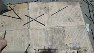 heading machine for screw nails