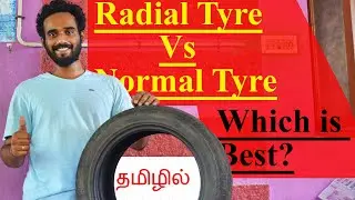 Radial Tyre Vs Normal Bias - ply Tyre in Tamil | Differences Explained | Nitro_konnect | RevNitro