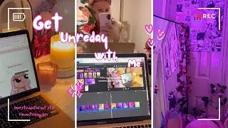 Get Unready With Me While I'm OVERSTIMULATED (But Romanticising Life Anyway) 🌷☁️✨