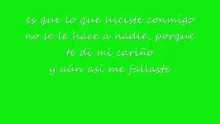Joey Montana- Que dios te castigue con letra