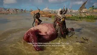 ASSASSIN'S CREED ORIGINS Walkthrough Gameplay Side quest Smoke over Water (AC Origins) Part 2