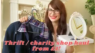 THRIFT SHOP HAUL 2021 // best charity shop finds of the year!
