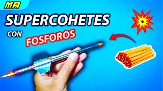 Nunca habias visto un COHETE con FOSFOROS tan poderoso 🚀😱