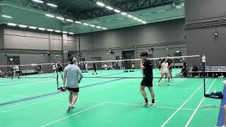 Badminton - Reg/Melson VS Aug/Sam