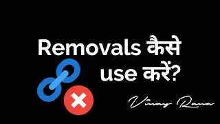 Removals in Google Search Console — Vinay Rana