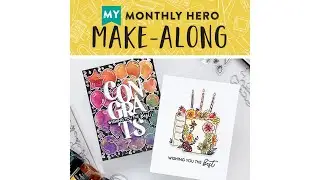 REPLAY: My Monthly Hero Make-Along - May 2024 Kit