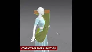 Indian Outfit || Marvelous Designer
