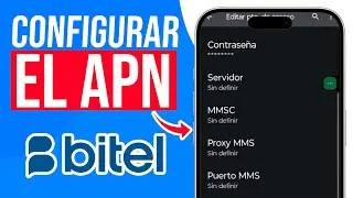 Configurar APN INTERNET BITEL Per&uacute; 4G/5G (2025)