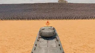FULL AUTO SHERMAN vs 1,000,000 ZOMBIES | Ultimate Epic Battle Simulator 2 UEBS 2