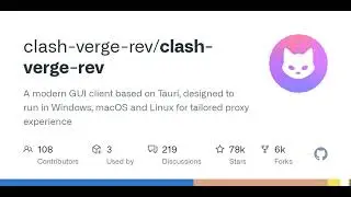 GitHub - clash-verge-rev/clash-verge-rev: A modern GUI client based on Tauri, designed to run in ...