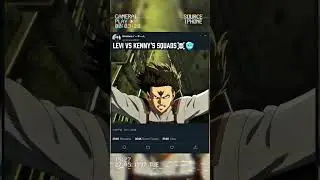 levi vs kenny's squads☠️🥶