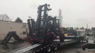SOLD Taylor Machine Works X250S loading at Washington Liftruck