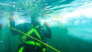 Ice Diving with Aquatic Adventures of Michigan