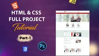 HTML & CSS Full Project Tutorial for Beginners  Build a Simple Landing Page from Scratch