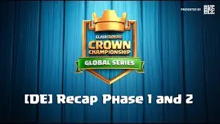 [DE] Crown Championship Global Series Recap Phase 1 and 2