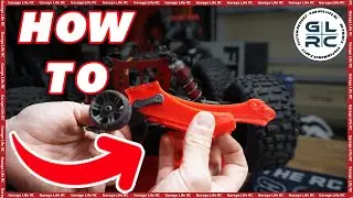 How to Install The Arrma Wing Mount (3D Printed)
