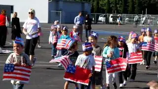 Newport Heights Elementary - Parade of Nations USA  - Kindergarten