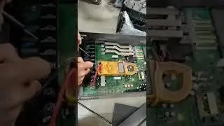 invt 30hp igbt testing with Multimeter