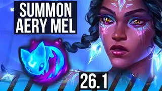 MEL vs YONE (MID) | Summon Aery, 42K damage | JP Challenger | 26.1