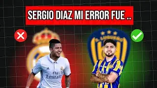 &ldquo;SERGIO D&Iacute;AZ ! &lsquo;Mi ego y falta de profesionalismo arruinaron mi paso por el Real Madrid&rsquo;&rdquo;