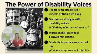 2 - Why Your Voice Matters -  Policy and Power for Disability Voices Training