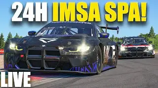 Das letzte 24H SPA MULTICLASS mit Tom Kalender und Luca! - iRacing IMSA Topsplit | Part 2 | LIVE